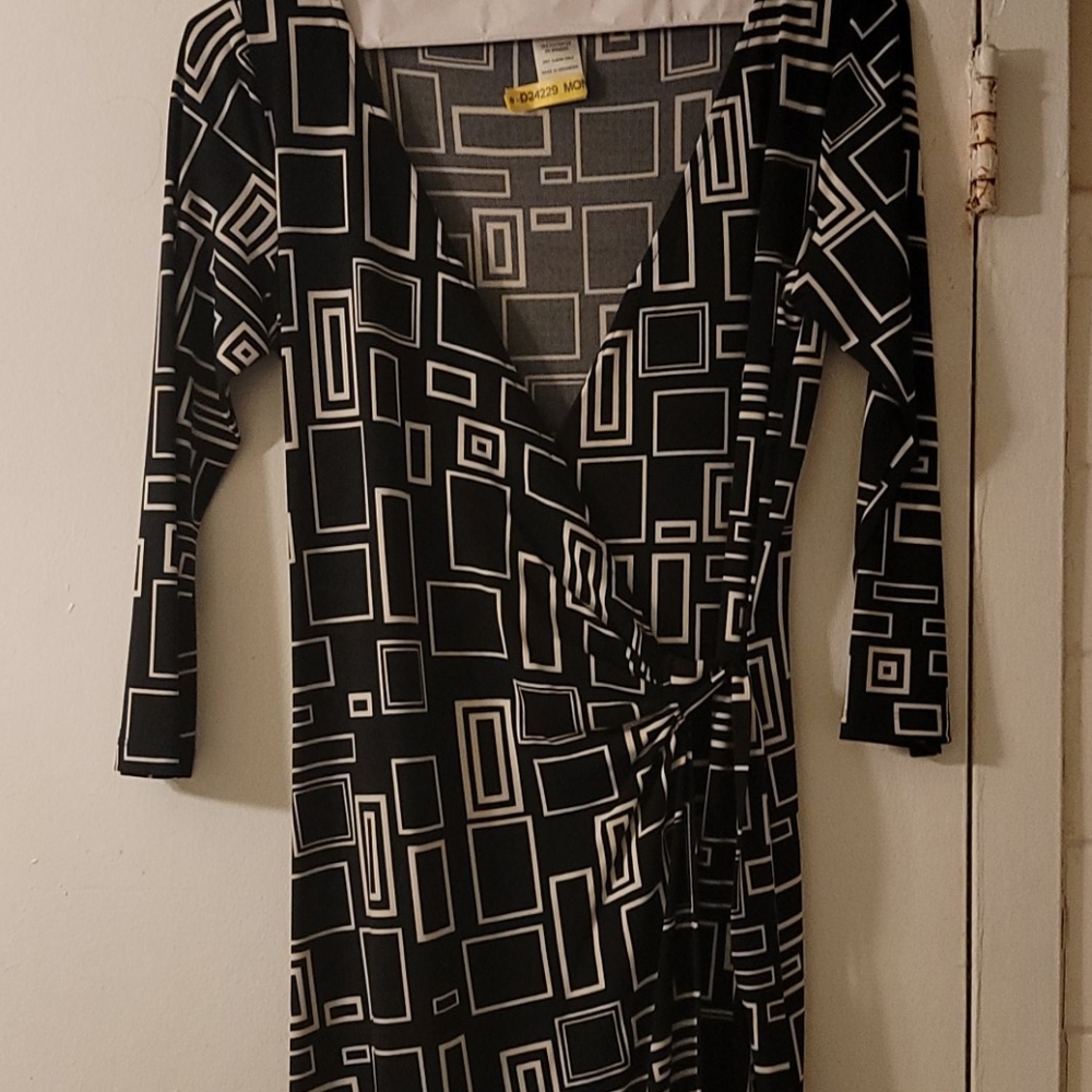 Wrapped dress